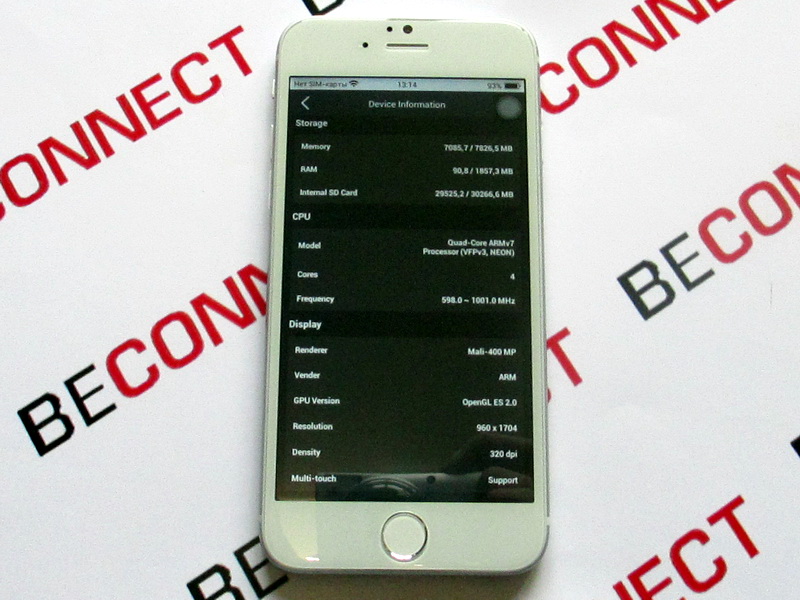 Точная копия iPhone 6 купить в Украине по низкой цене
